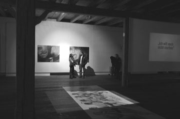 Kunstverein Steyr - Bernadette Huber. 2008 &copy; Foto: B. Huber